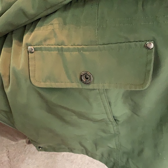 Nautica green and tan hooded jacket size XL - Picture 6 of 7